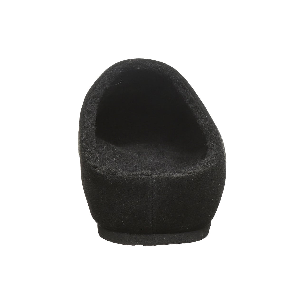 Bearpaw Atlas Men's Easy-On Slippers - Black - back view