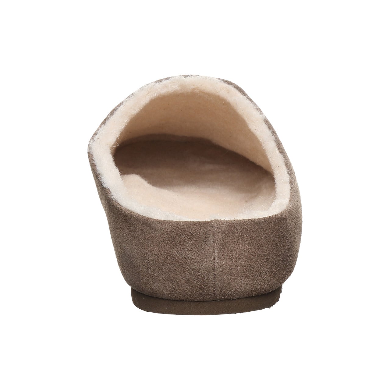 Bearpaw Atlas Men's Easy-On Slippers - Earth - back view