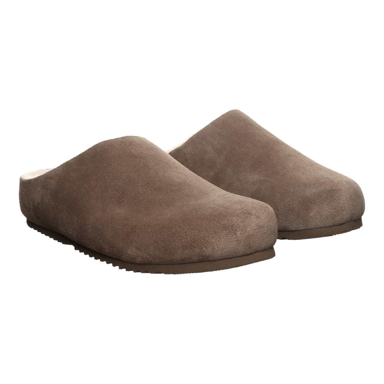 Bearpaw Atlas Men's Easy-On Slippers - Earth - pair view
