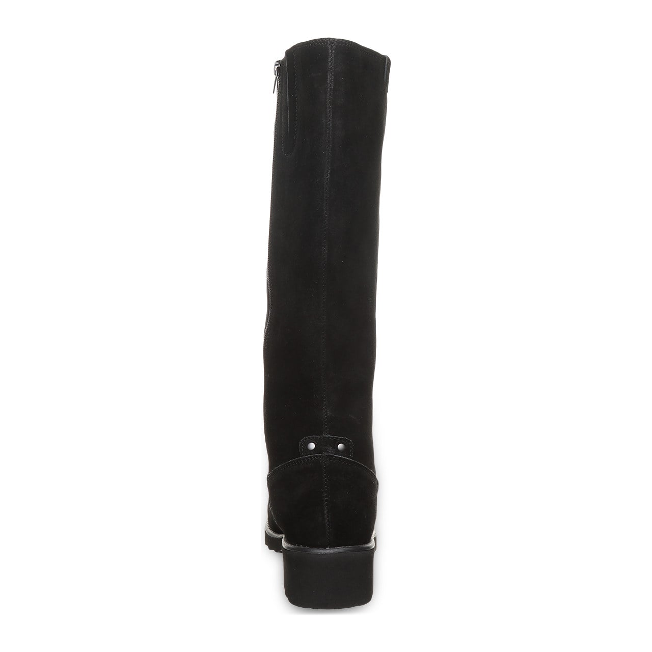 Bearpaw Audrina Women's Boots - 3297w - Women's Cozy Knee-high Fall Boots - BLACK - back view