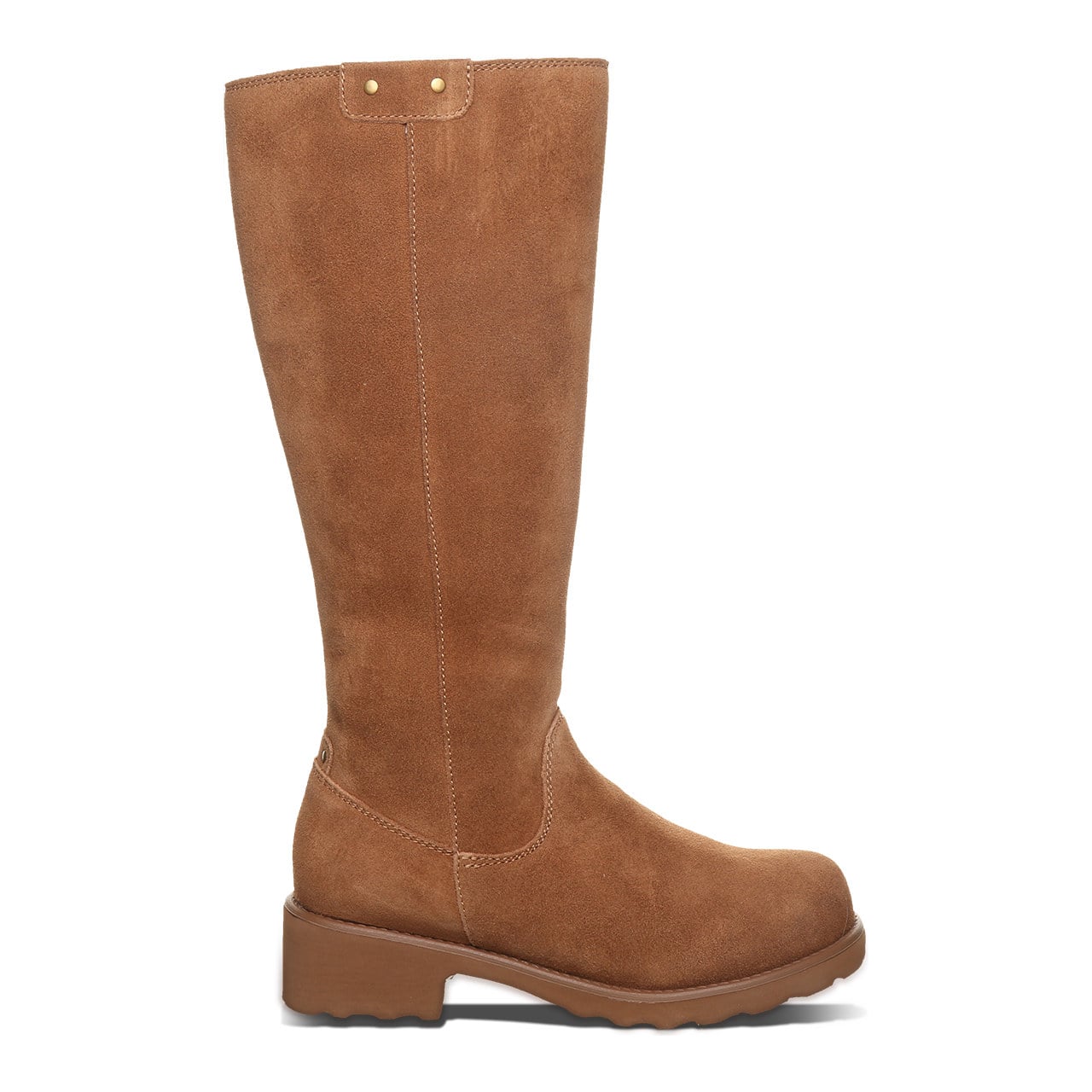 Bearpaw Audrina Women's Boots - 3297w - Women's Cozy Knee-high Fall Boots - Cinnamon - side view 2