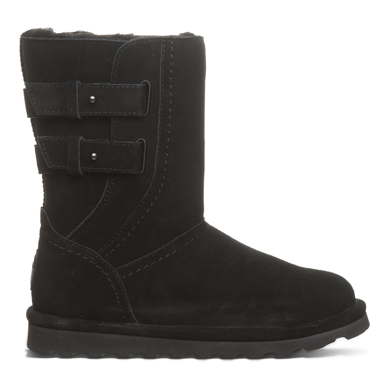 Bearpaw Aurelia Women's Winter Boots - 3124w - BLACK - side view 2