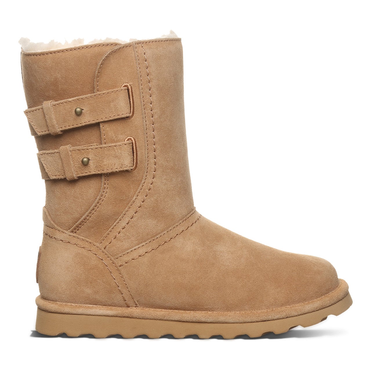 Bearpaw Aurelia Women's Winter Boots - 3124w - ICED COFFEE - side view 2