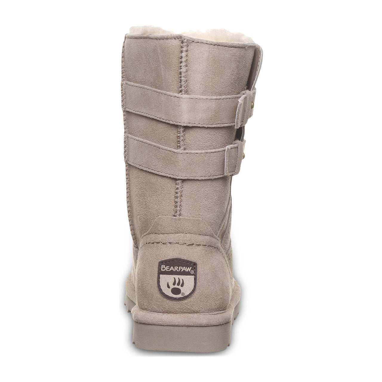 Bearpaw Aurelia Women's Winter Boots - 3124w - MUSHROOM - back view