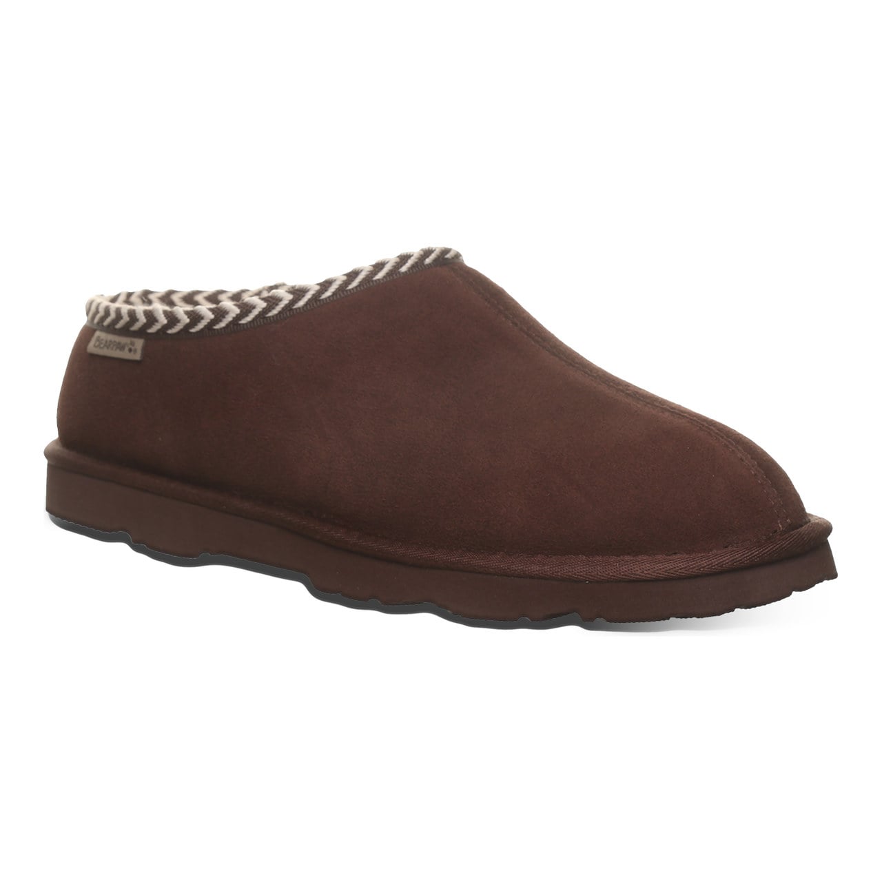 Beau Men's Slippers By Bearpaw - 3048m - Brown - angle main