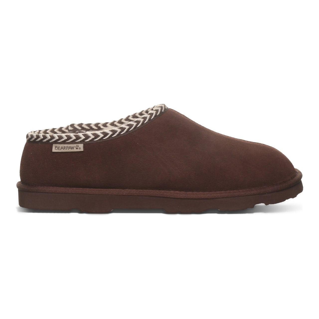 Beau Men's Slippers By Bearpaw - 3048m - Brown - side view 2