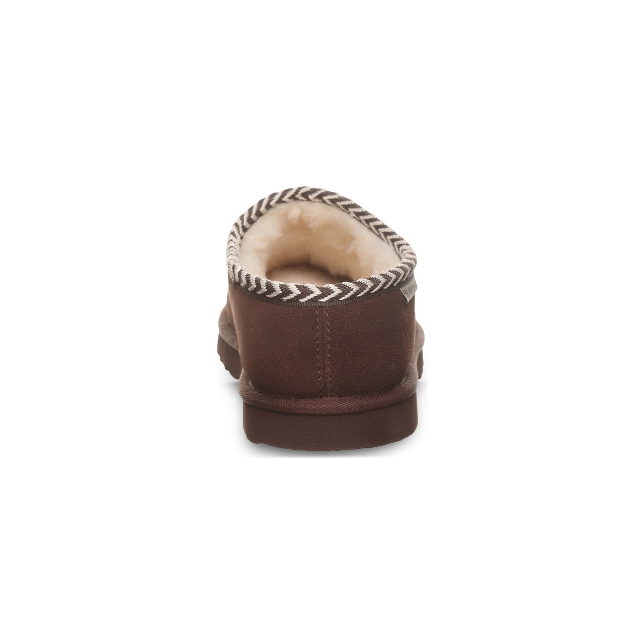 Beau Men's Slippers By Bearpaw - 3048m - Brown - back view