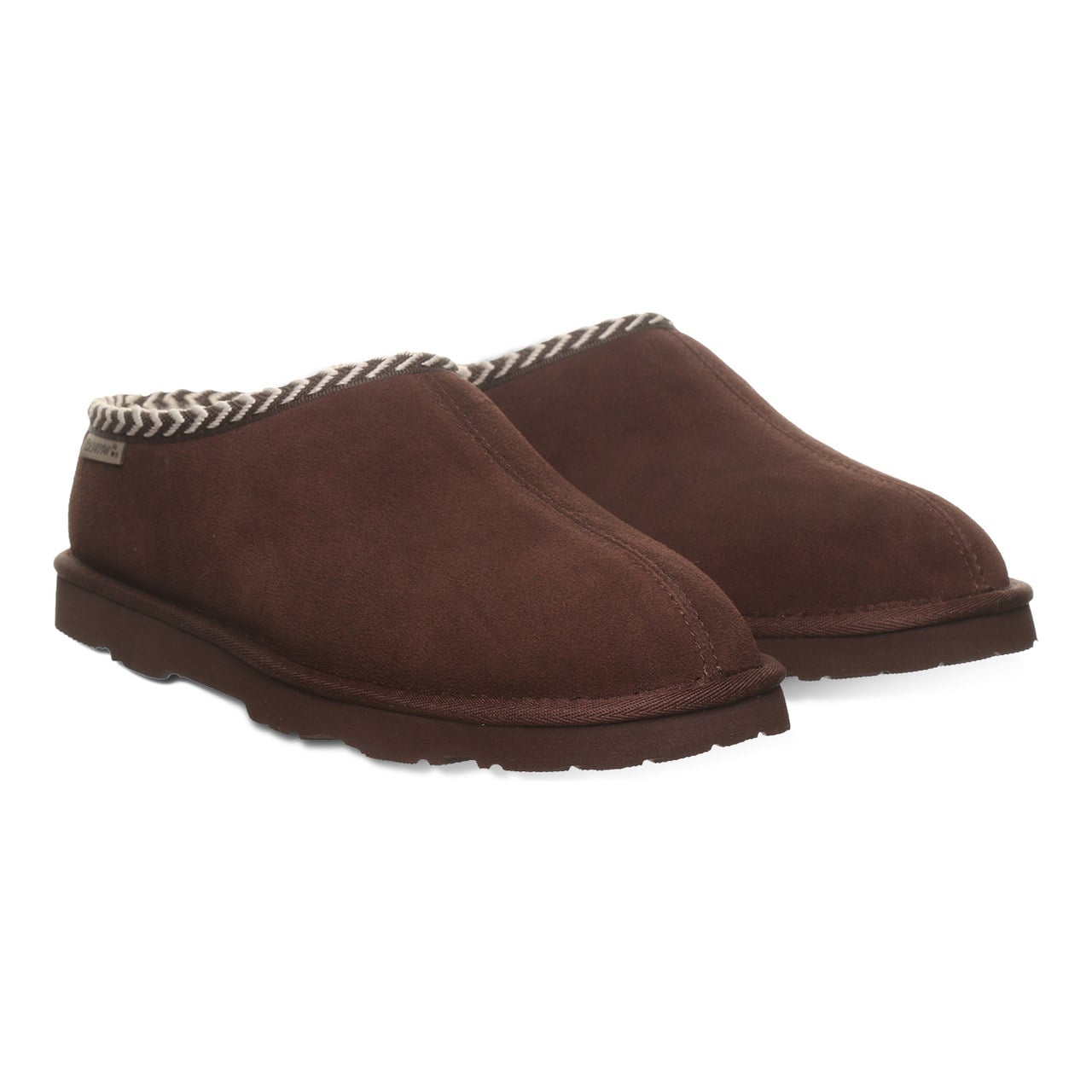 Beau Men's Slippers By Bearpaw - 3048m - Brown - pair view