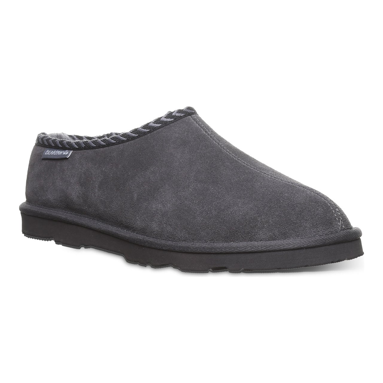 Beau Men's Slippers By Bearpaw - 3048m - Graphite - angle main