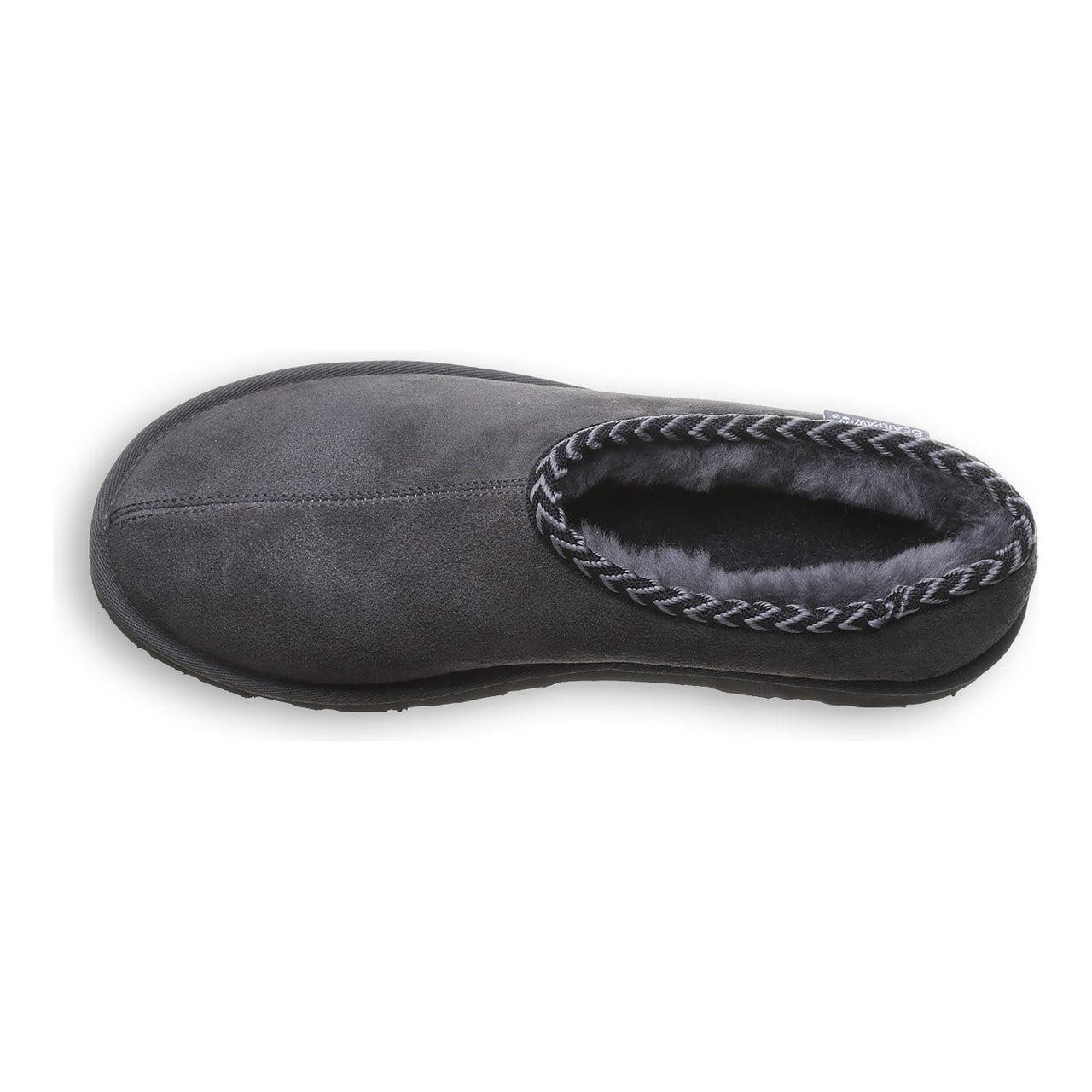 Beau Men's Slippers By Bearpaw - 3048m - Graphite - top view