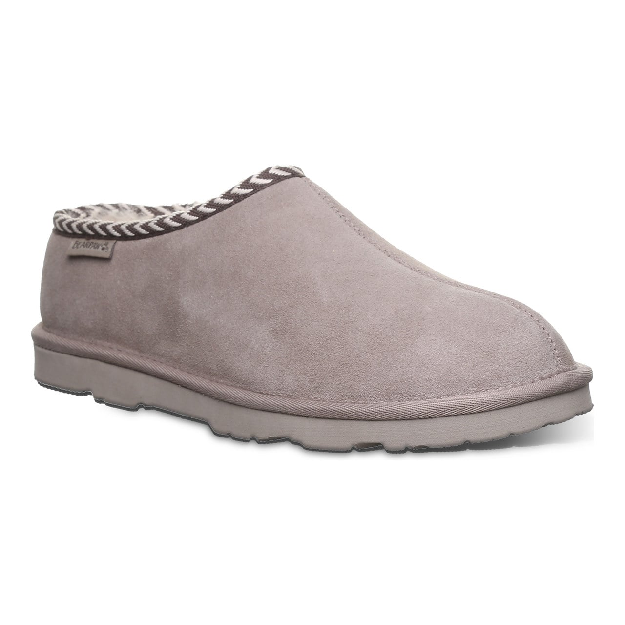 Beau Men's Slippers By Bearpaw - 3048m - Gray - angle main