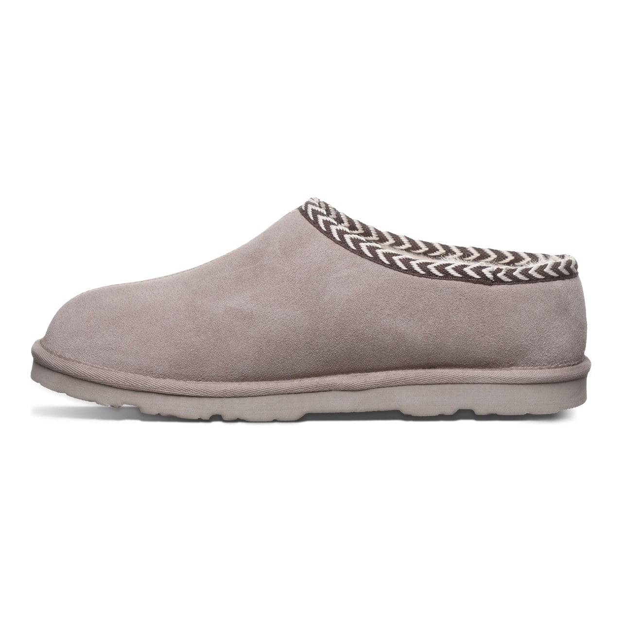 Beau Men's Slippers By Bearpaw - 3048m - Gray - side view