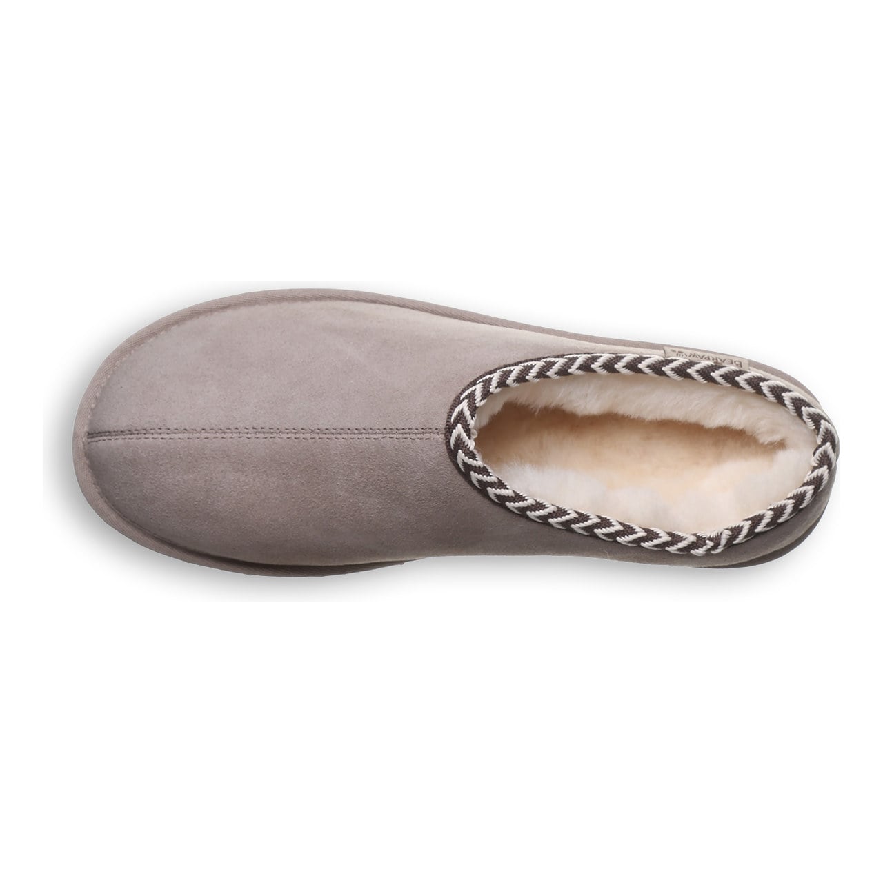 Beau Men's Slippers By Bearpaw - 3048m - Gray - top view