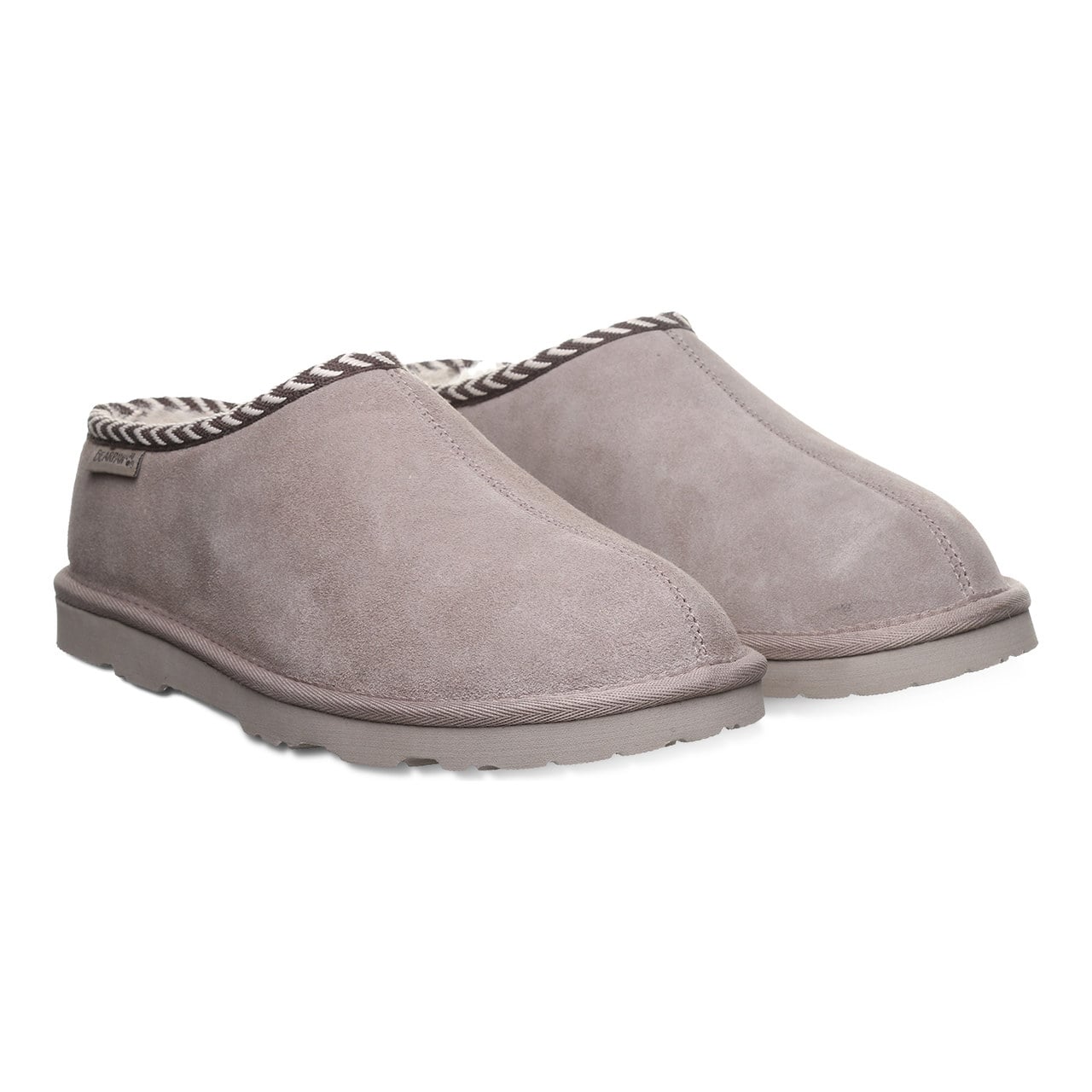 Beau Men's Slippers By Bearpaw - 3048m - Gray - pair view
