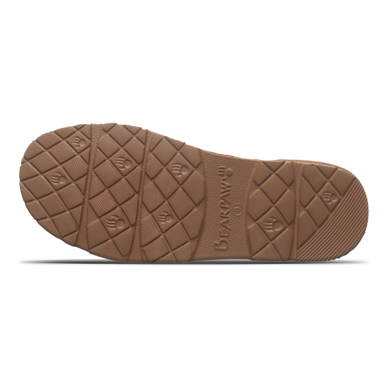 Beau Men's Slippers By Bearpaw - 3048m - HICKORY - bottom view