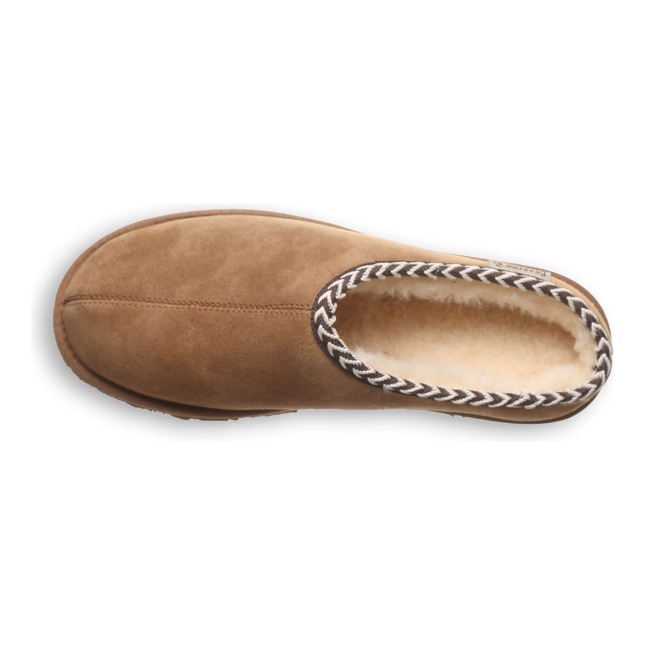 Beau Men's Slippers By Bearpaw - 3048m - HICKORY - top view