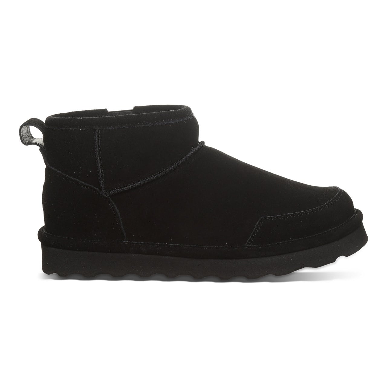 Bearpaw Brady Short Men's Everyday Pull-On Boots - Black - side view 2