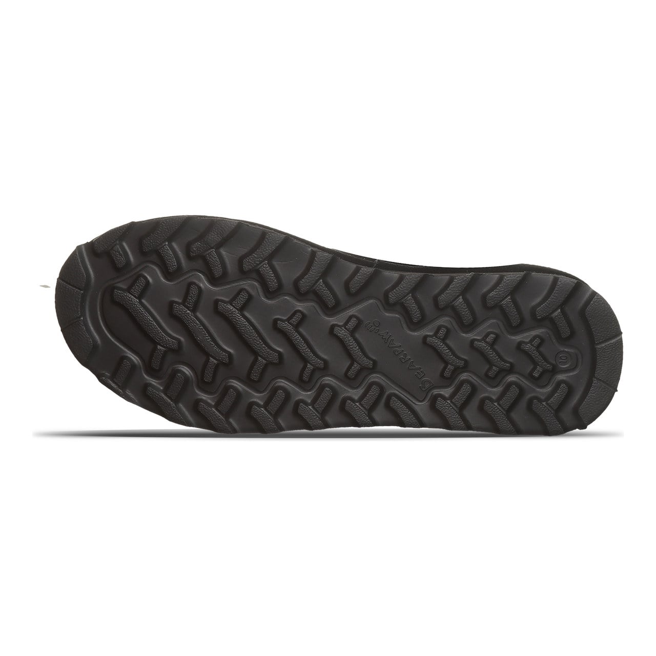 Bearpaw Brady Short Men's Everyday Pull-On Boots - Black - bottom view