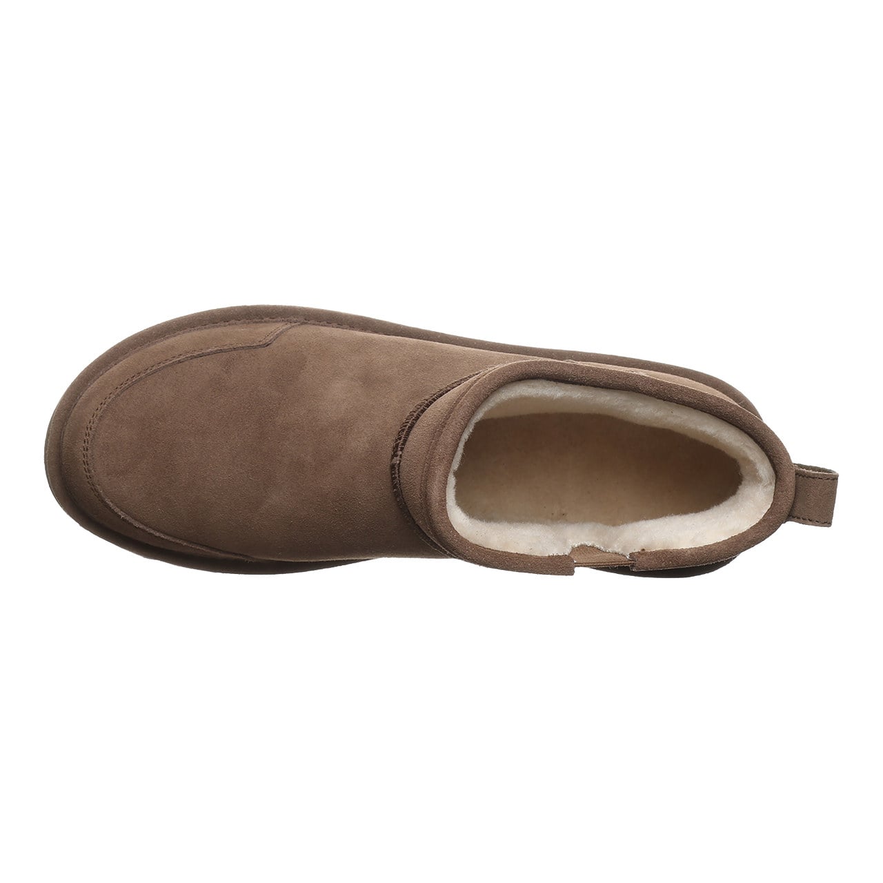 Bearpaw Brady Short Men's Everyday Pull-On Boots - Earth - top view