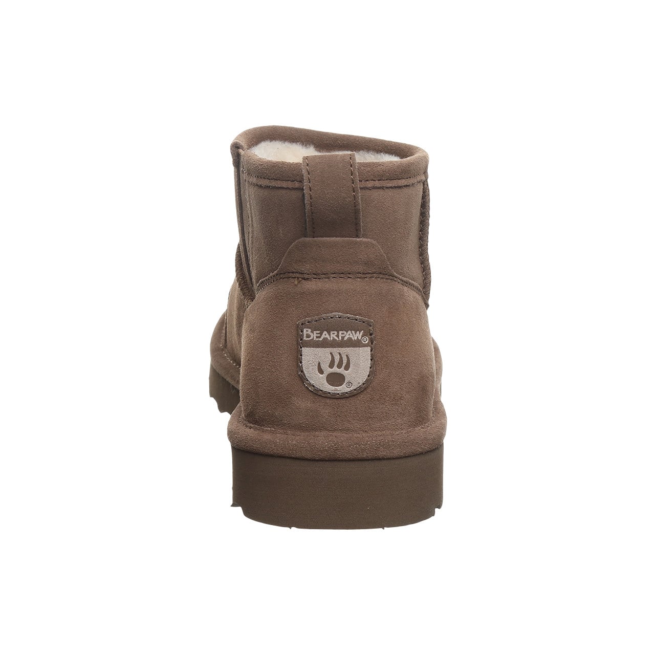 Bearpaw Brady Short Men's Everyday Pull-On Boots - Earth - back view