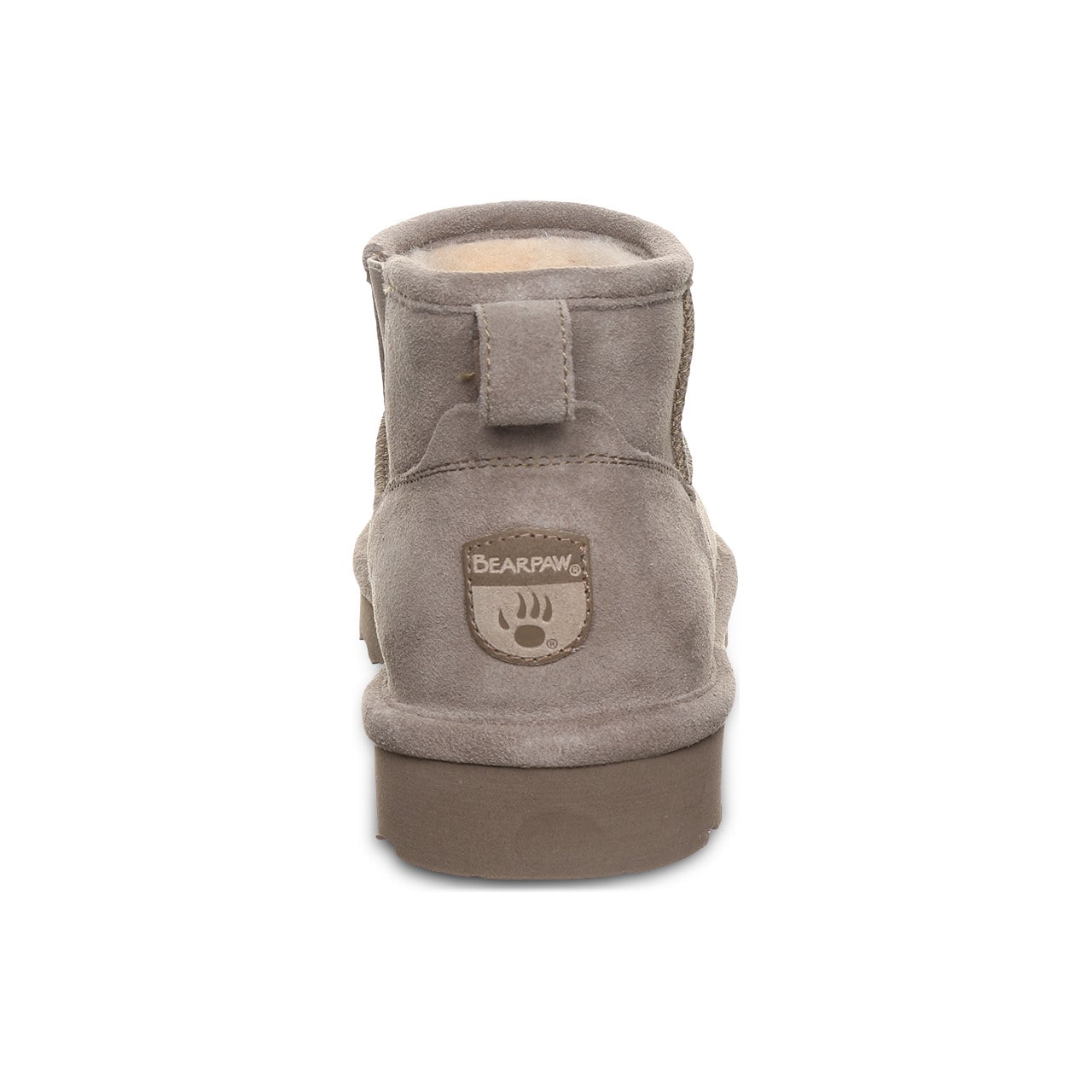 Bearpaw Brady Short Men's Everyday Pull-On Boots - Morel - back view