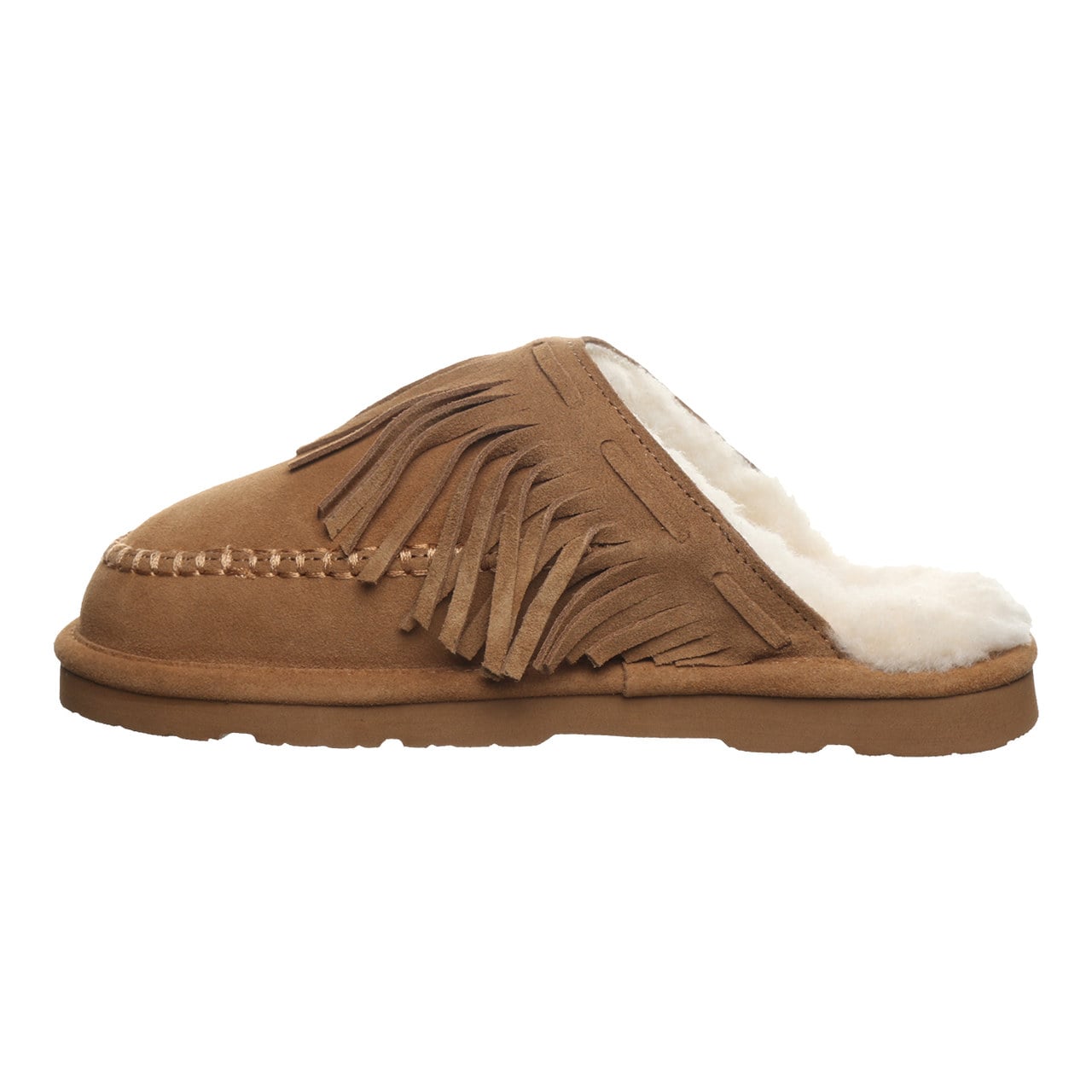 Bearpaw Briony Women's Easy On/Off Slippers - Hickory - side view