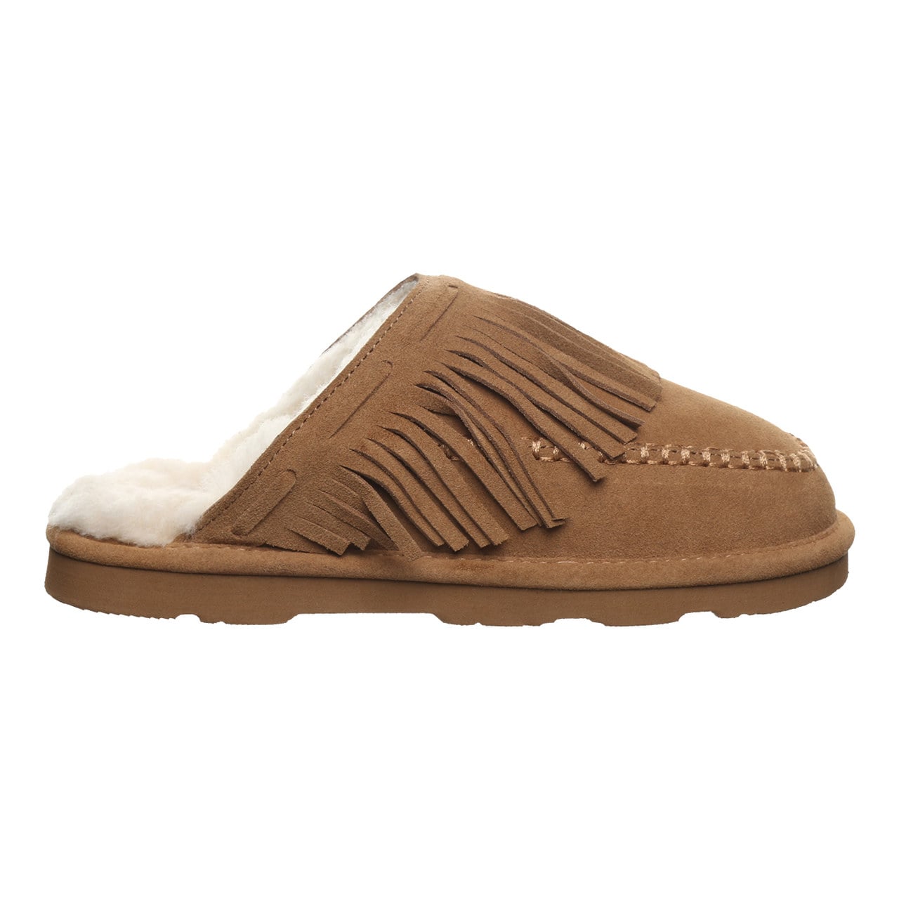 Bearpaw Briony Women's Easy On/Off Slippers - Hickory - side view 2