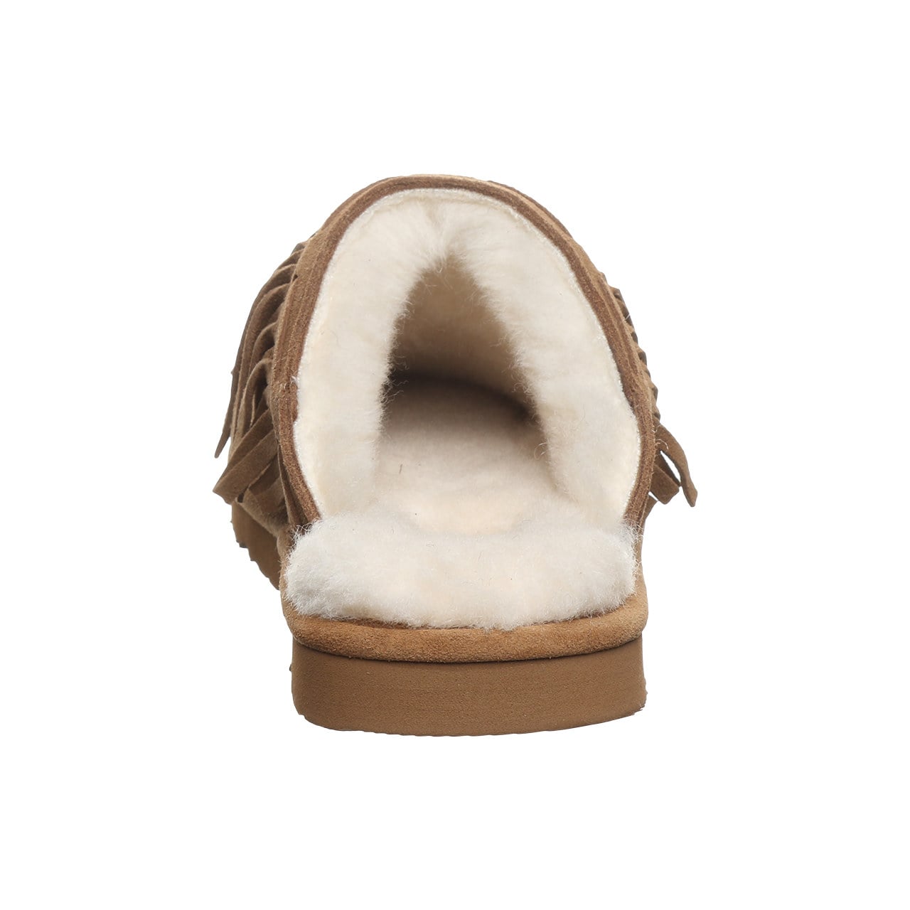 Bearpaw Briony Women's Easy On/Off Slippers - Hickory - back view
