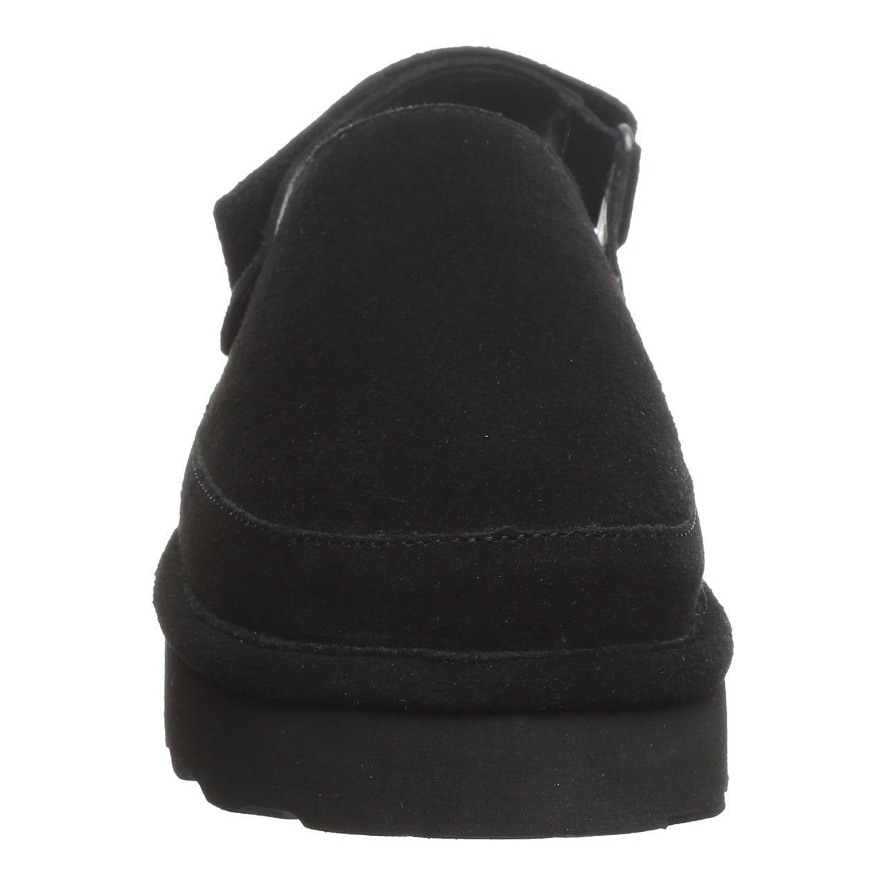 Bearpaw Brooke Women's Shoe - 3355w Women's Cozy Slip-on Clog - Black - front view