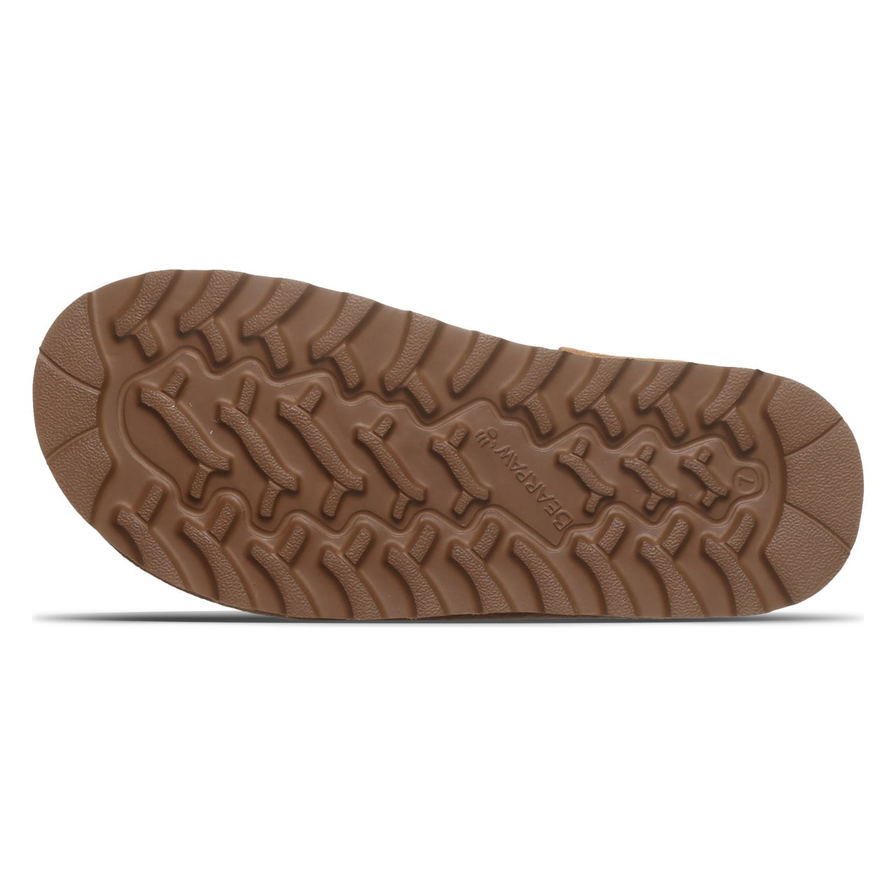 Bearpaw Brooke Women's Shoe - 3355w Women's Cozy Slip-on Clog - HICKORY - bottom view