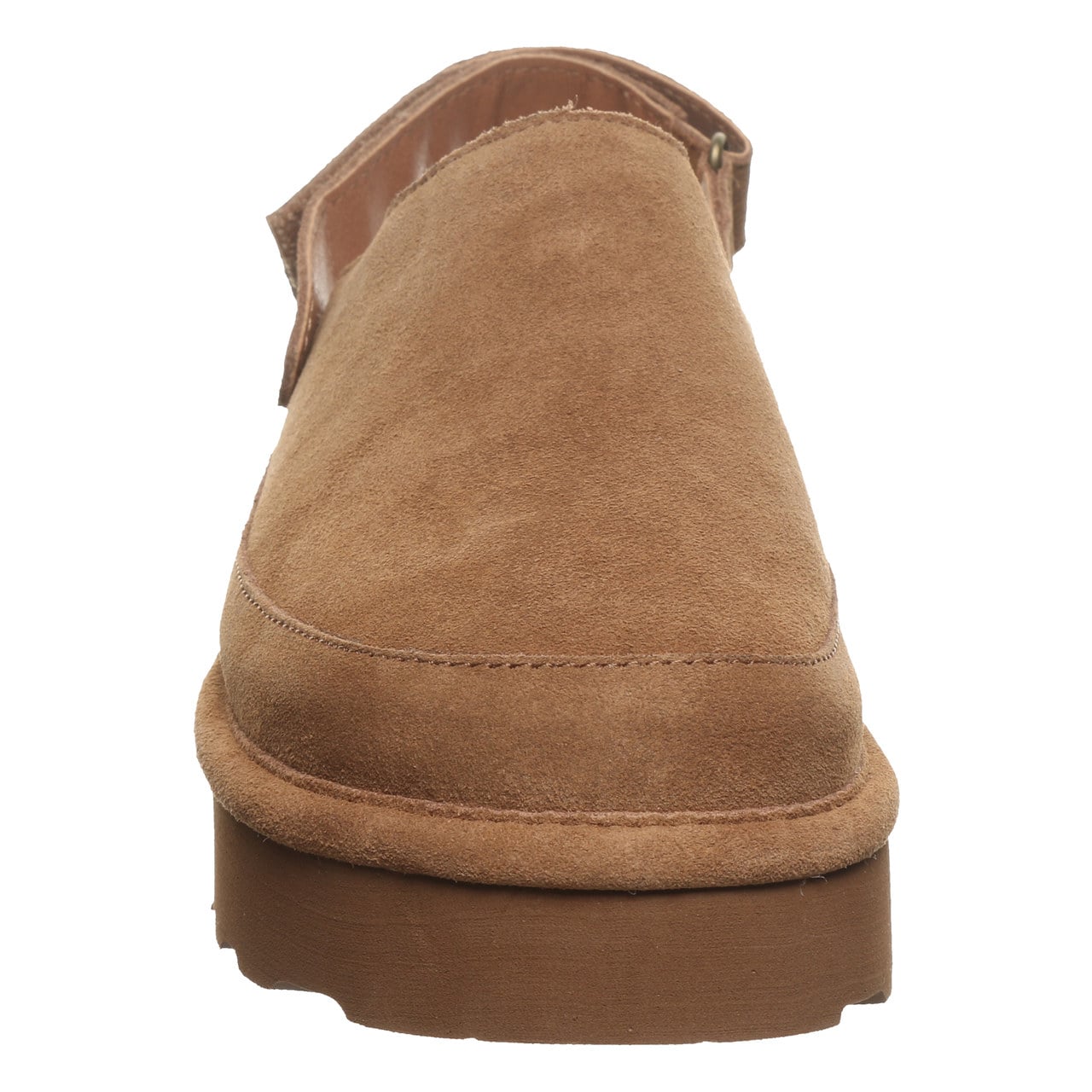 Bearpaw Brooke Women's Shoe - 3355w Women's Cozy Slip-on Clog - HICKORY - front view