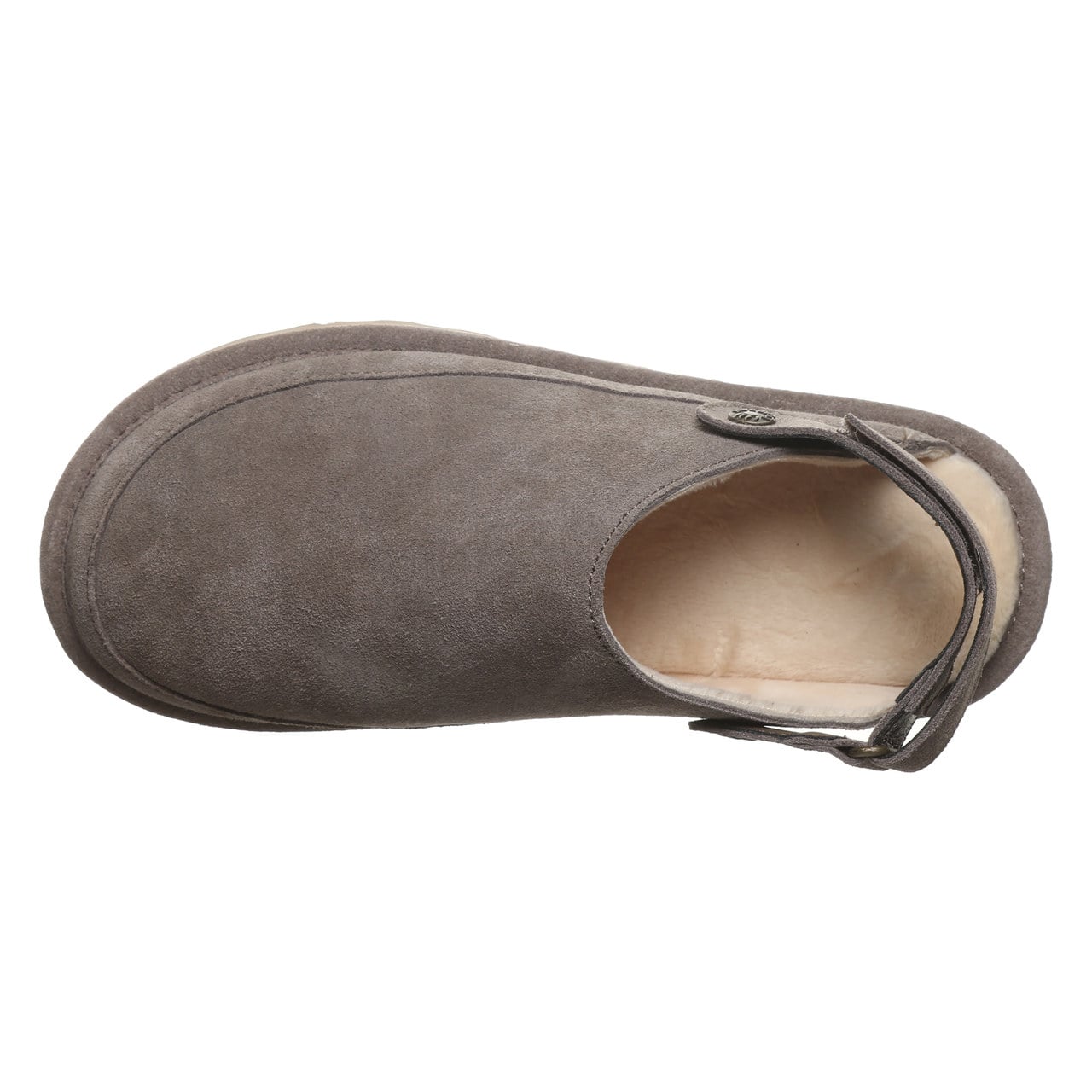 Bearpaw Brooke Women's Shoe - 3355w Women's Cozy Slip-on Clog - MOREL - top view