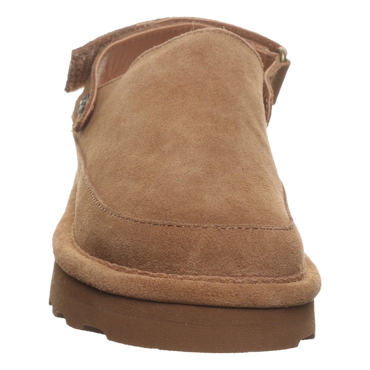 Bearpaw Brooke Youth Cozy Step-In Slippers - Hickory - front view