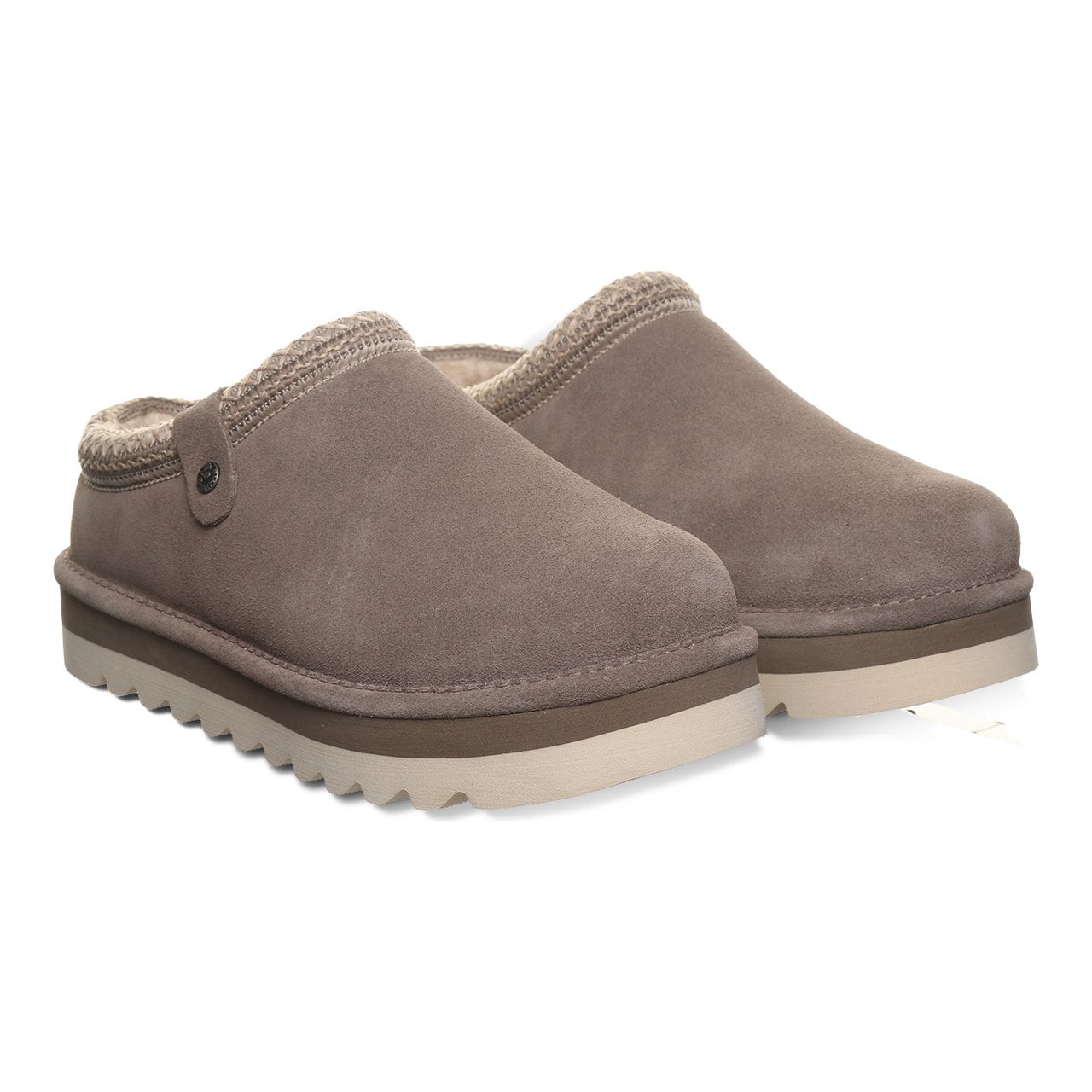 Bearpaw Calista Women's Easy On/Off Slippers - Morel - pair view