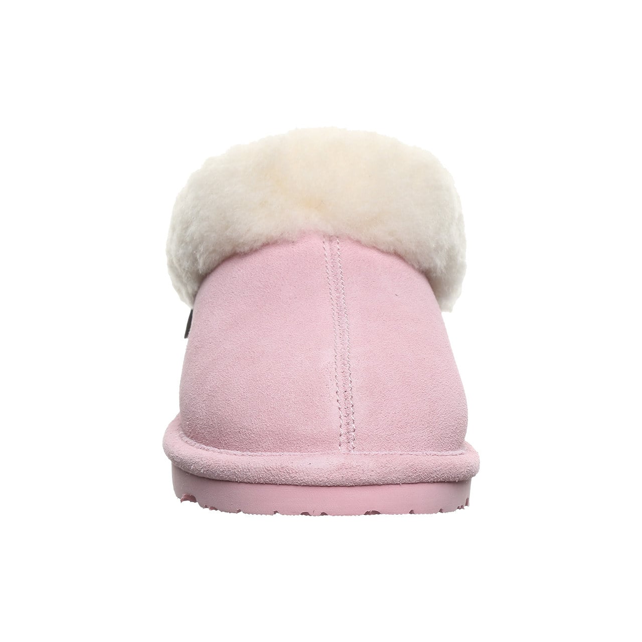 Bearpaw Delanie Youth Cozy Slip-On Slippers - Pink Lemonade - front view