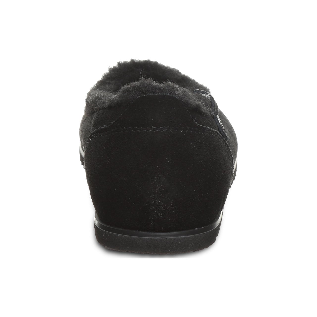 Bearpaw Delphi Women's Winter Ballet Flats - Black - back view