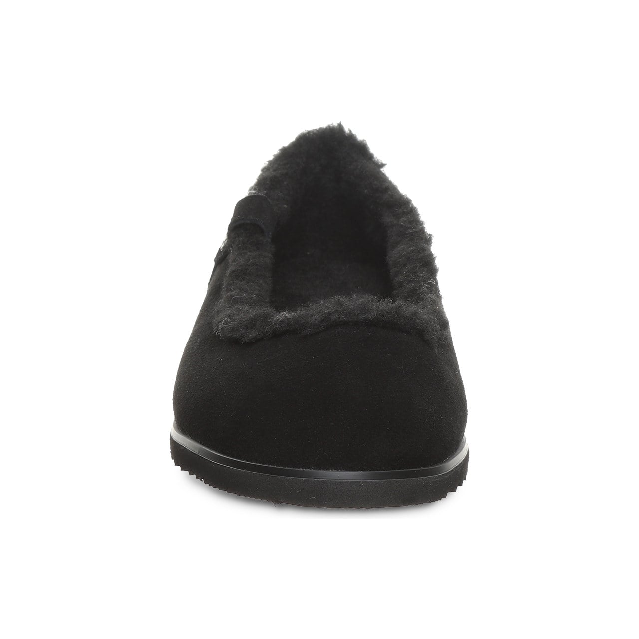 Bearpaw Delphi Women's Winter Ballet Flats - Black - front view