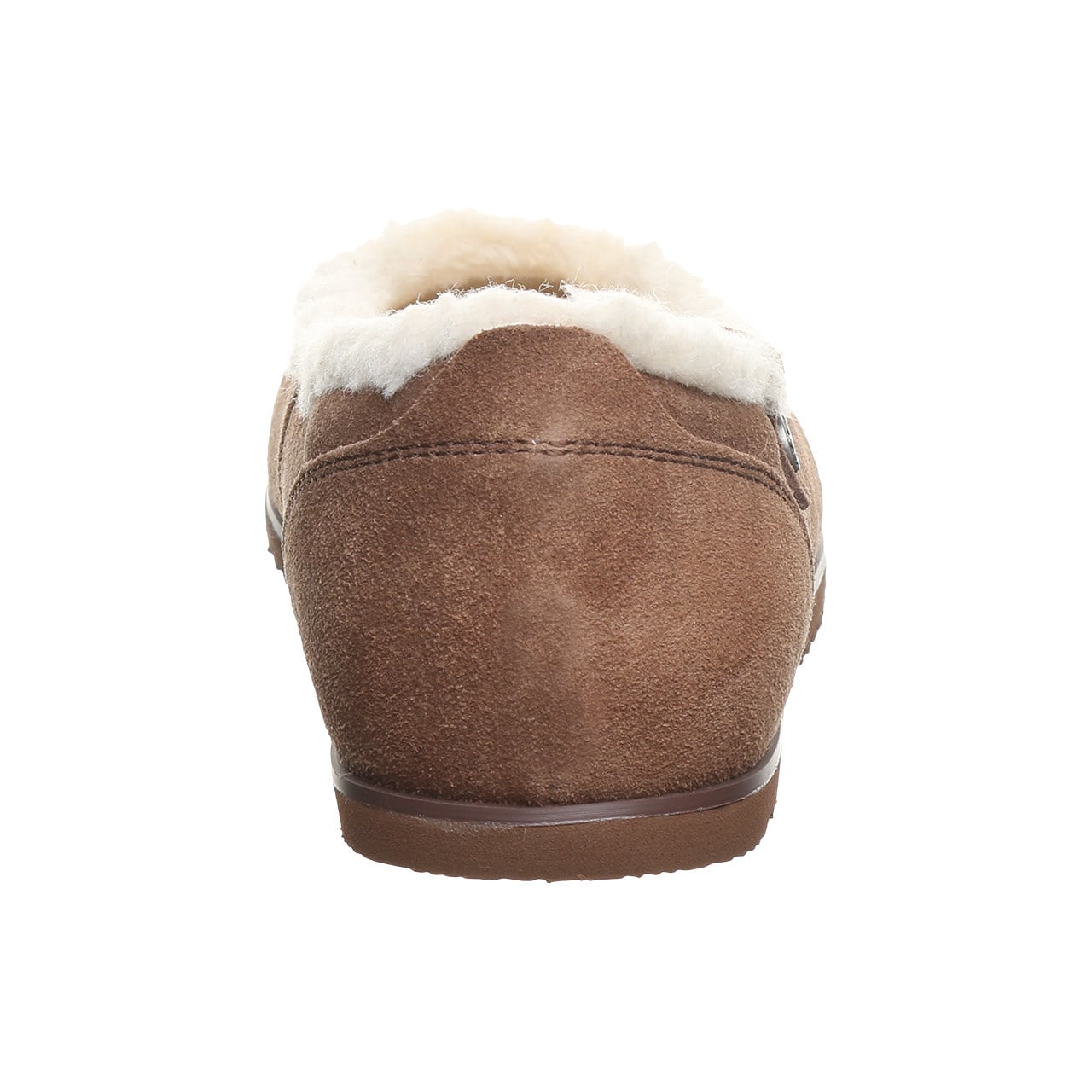 Bearpaw Delphi Women's Winter Ballet Flats - Cocoa - back view