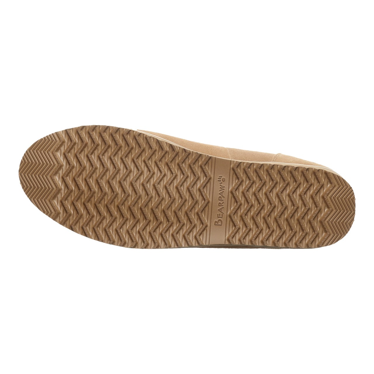 Bearpaw Delphi Women's Winter Ballet Flats - Toffee - bottom view