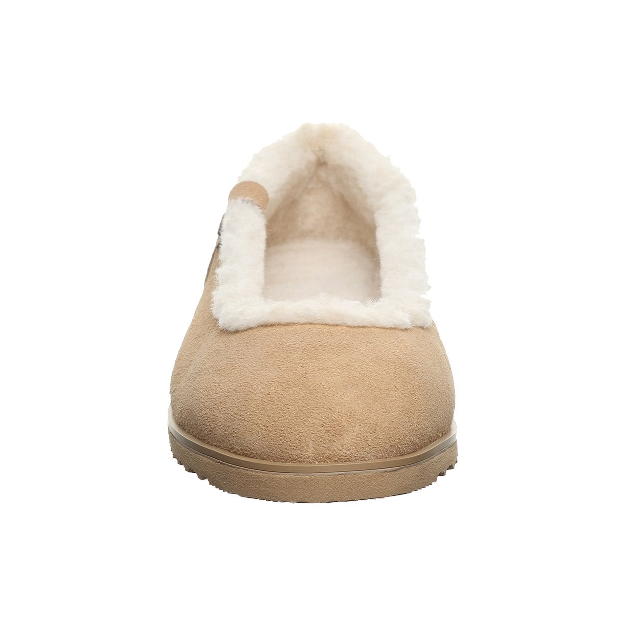 Bearpaw Delphi Women's Winter Ballet Flats - Toffee - front view