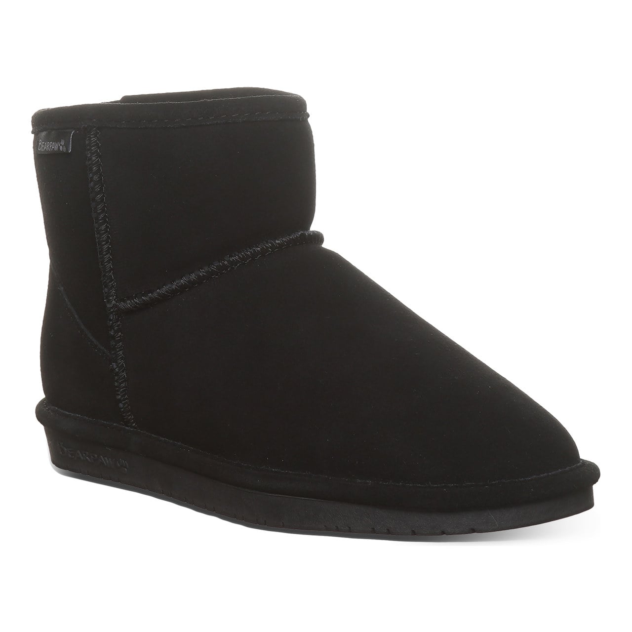 Bearpaw Demi Women's Warm Everyday Boots - BLACK - angle main