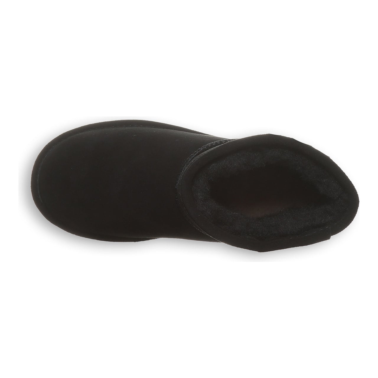 Bearpaw Demi Women's Warm Everyday Boots - BLACK - top view