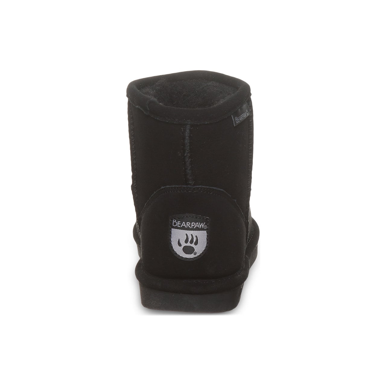 Bearpaw Demi Women's Warm Everyday Boots - BLACK - back view