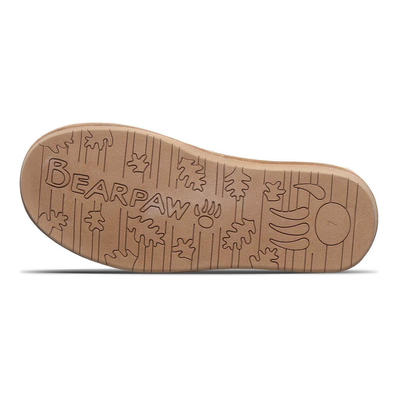 Bearpaw Demi Women's Warm Everyday Boots - HICKORY - bottom view
