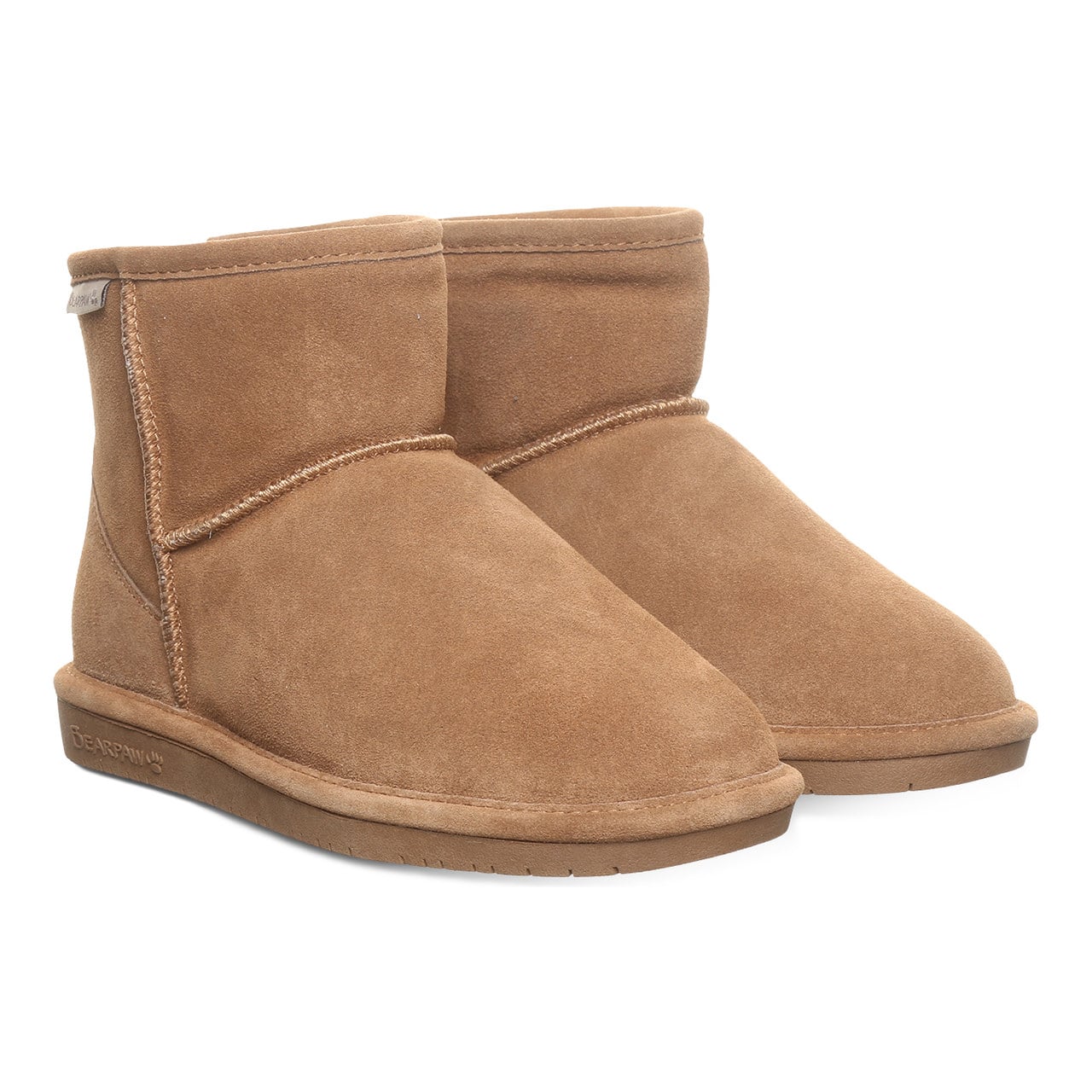 Bearpaw Demi Women's Warm Everyday Boots - HICKORY - pair view