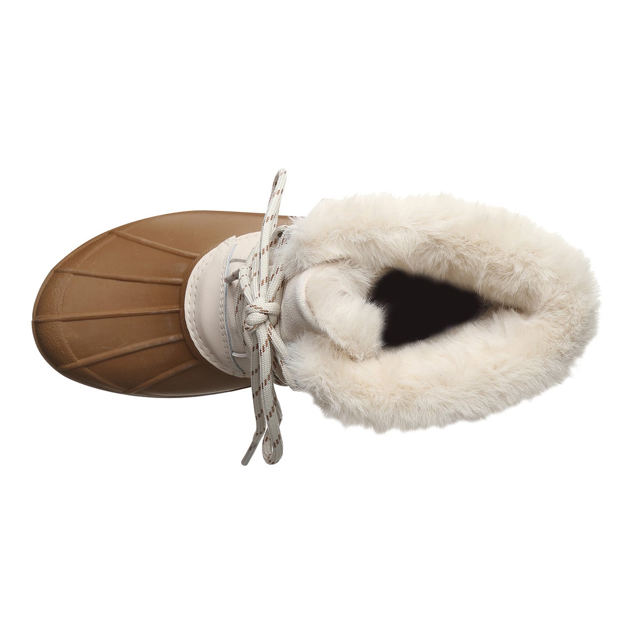 Bearpaw Desi Women's Waterproof Winter Boots - Winter White - top view