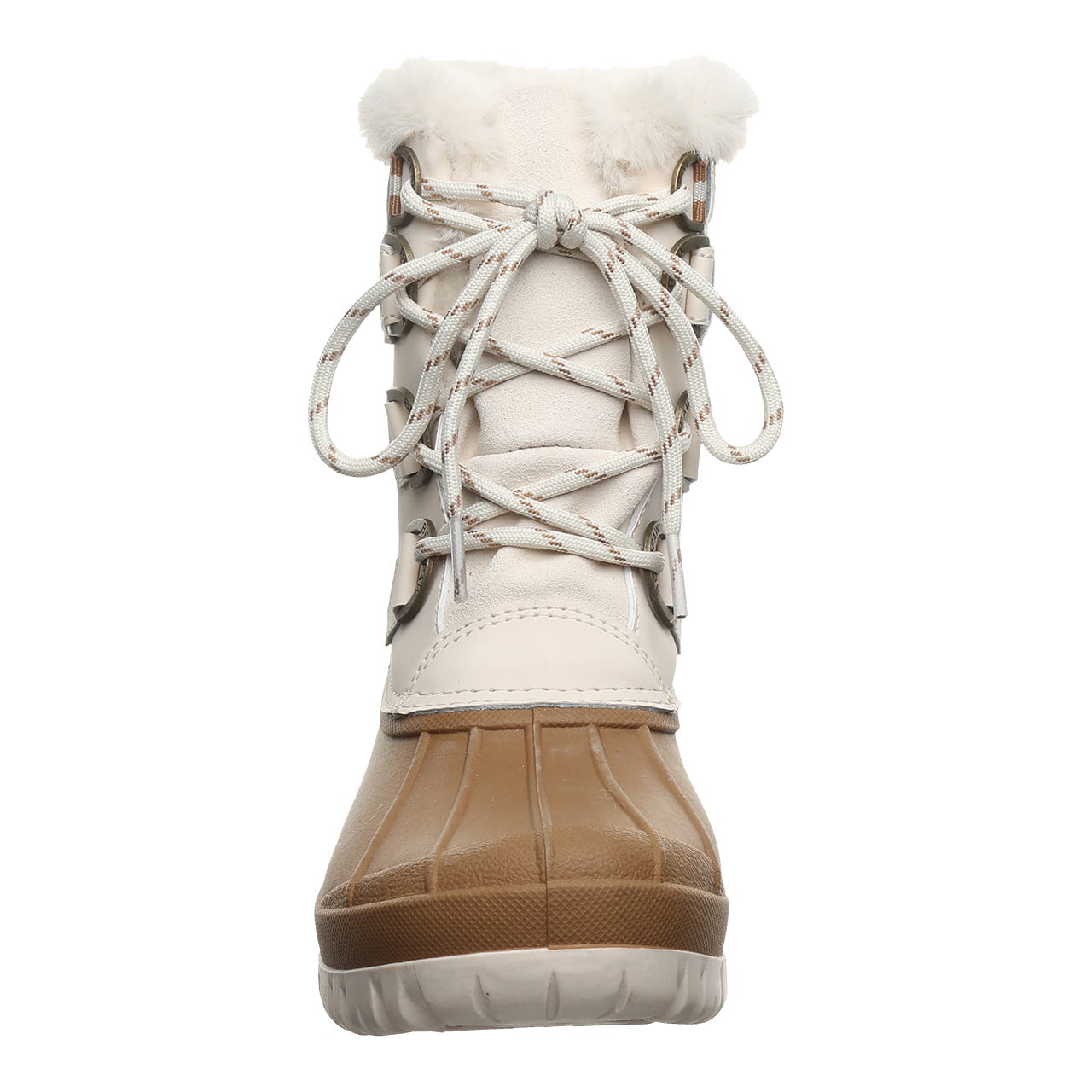 Bearpaw Desi Women's Waterproof Winter Boots - Winter White - front view