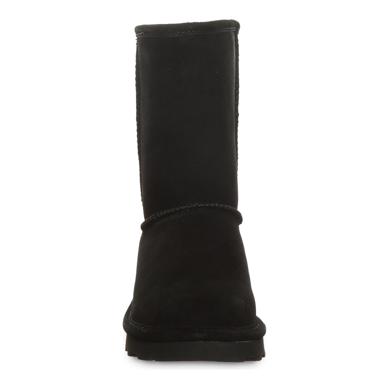 Bearpaw Elle Short - Women's Snow Boot - 1962W - BLACK - front view