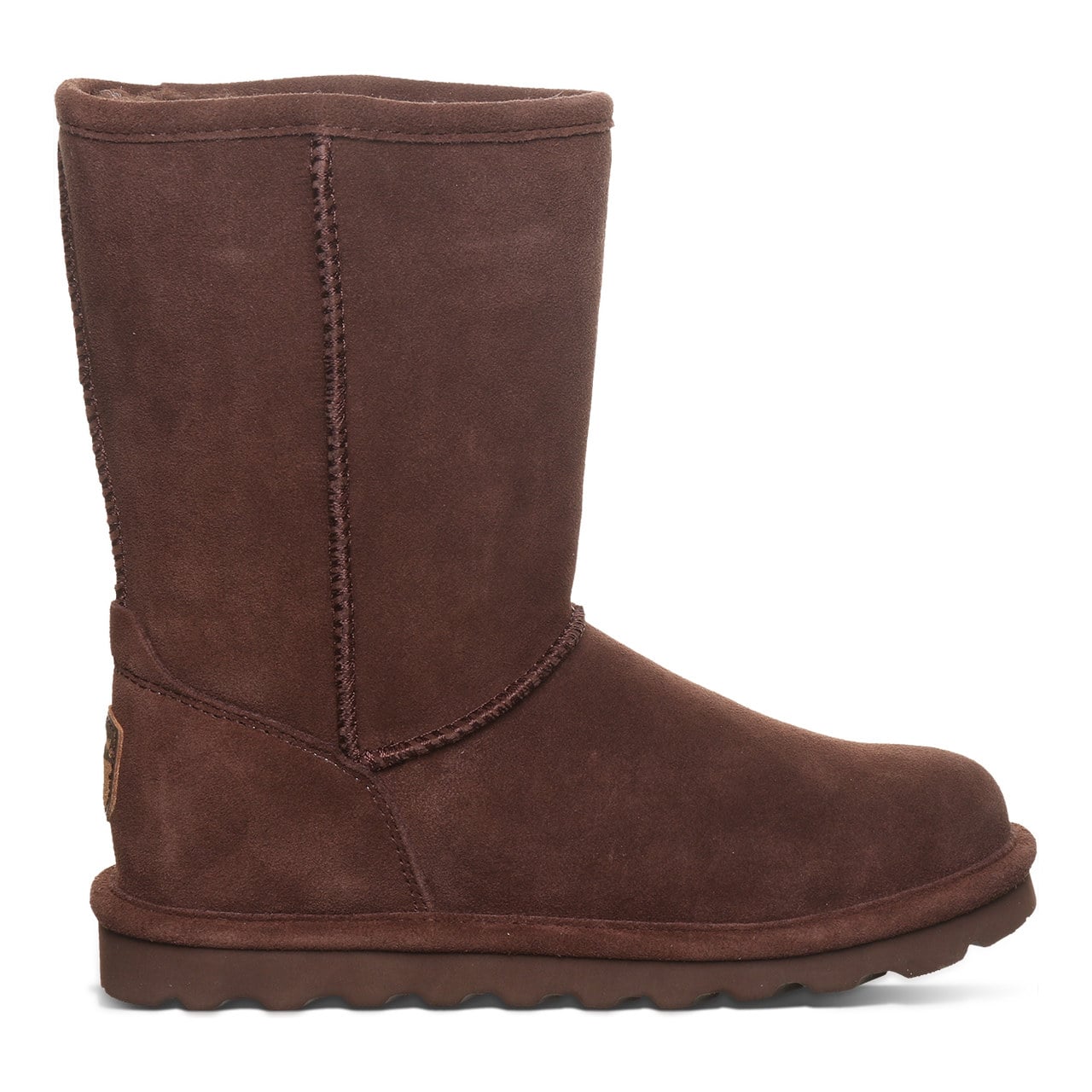 Bearpaw Elle Short - Women's Snow Boot - 1962W - Chicory - side view 2
