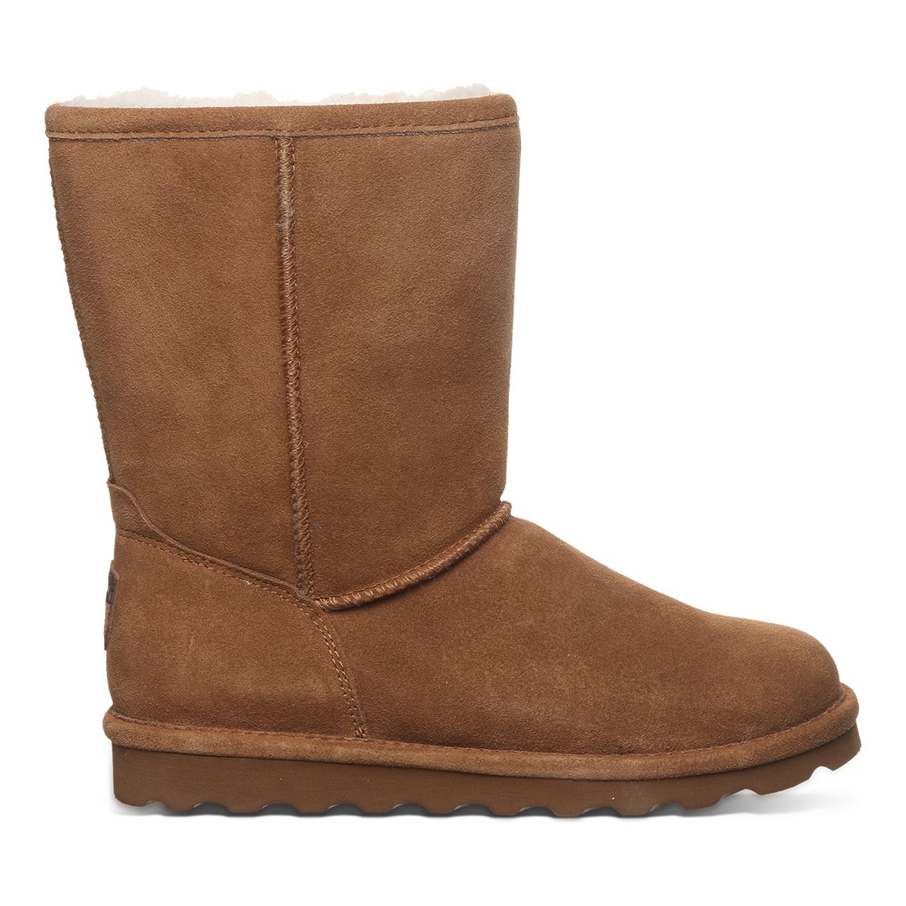 Bearpaw Elle Short - Women's Snow Boot - 1962W - HICKORY - side view 2